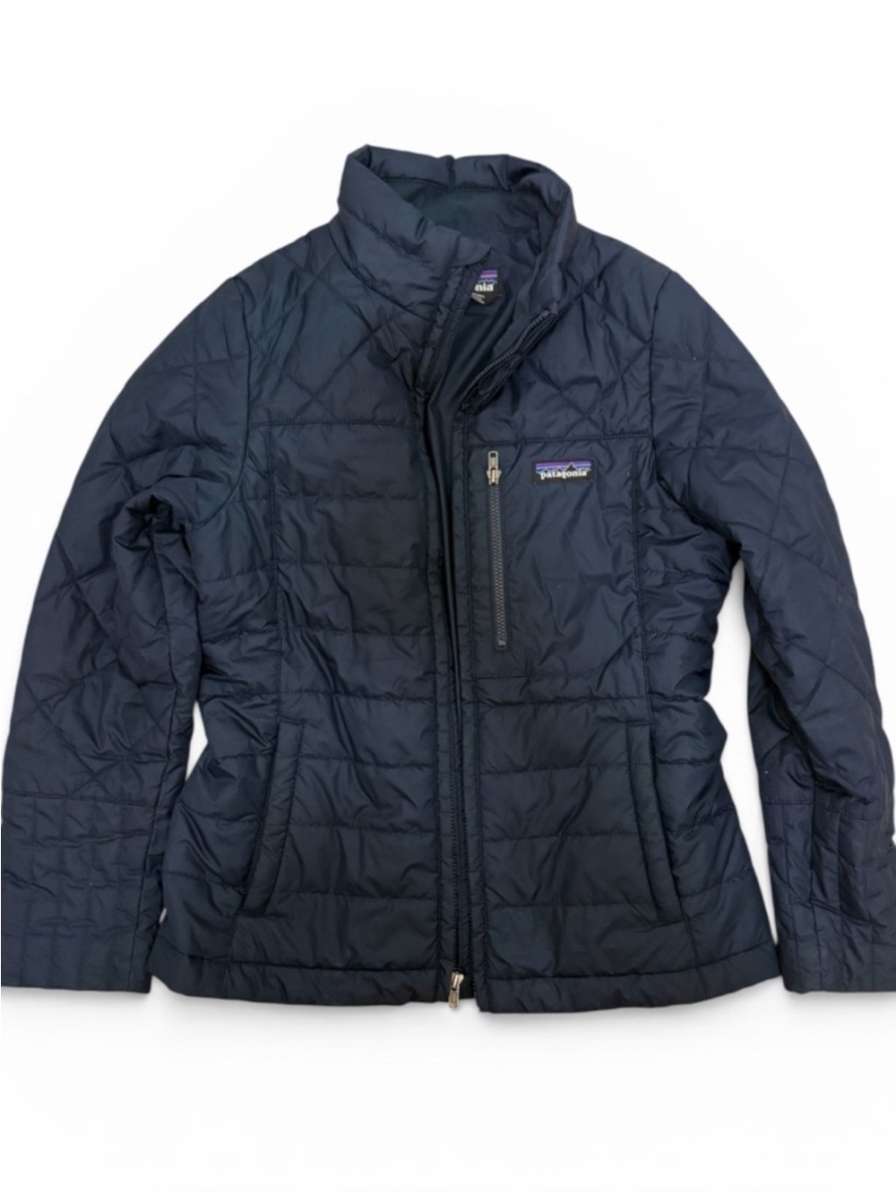 Patagonia Boys Navy Nena Quilted Lightweight Jacket
Size Medium